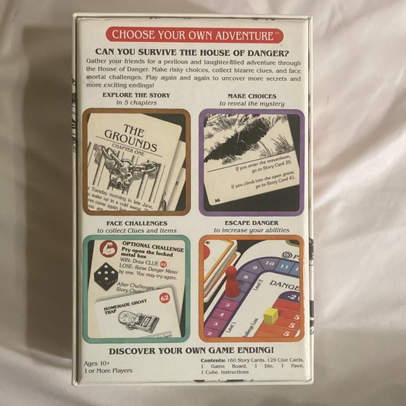House Of Danger Choose Your Own Adventure Board Game - Picture 6 of 6